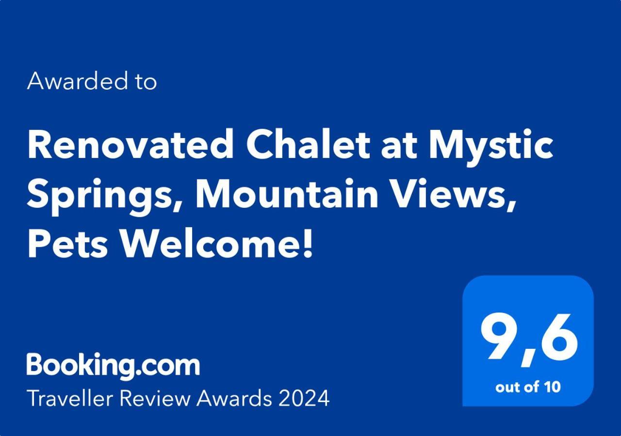 Renovated Chalet At Mystic Springs, Mountain Views, Pets Welcome! Canmore Exterior photo